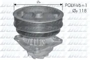 Wasserpumpe, Motorkühlung DOLZ S224