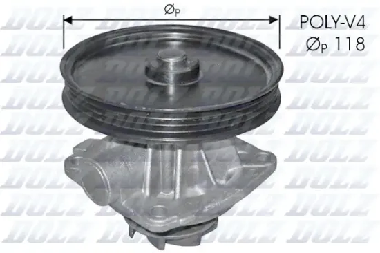 Wasserpumpe, Motorkühlung DOLZ S226 Bild Wasserpumpe, Motorkühlung DOLZ S226