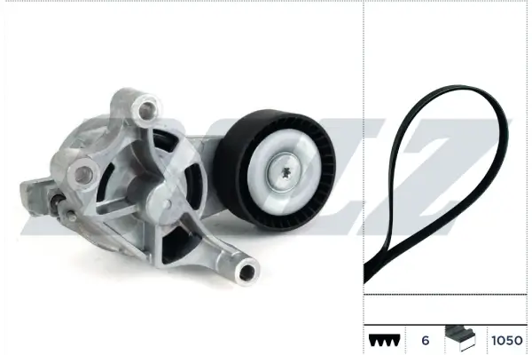 Keilrippenriemensatz DOLZ SKD309A