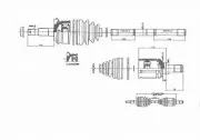 Antriebswelle URW 10-02363