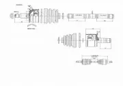 Antriebswelle URW 10-06270