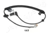 Sensor, Raddrehzahl Vorderachse rechts JAPANPARTS ABS-117 Bild Sensor, Raddrehzahl Vorderachse rechts JAPANPARTS ABS-117