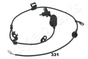 Sensor, Raddrehzahl Hinterachse links JAPANPARTS ABS-331