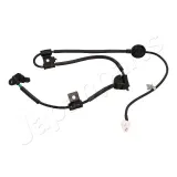Sensor, Raddrehzahl Hinterachse links JAPANPARTS ABS-H50