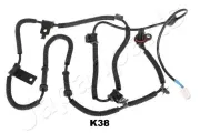 Sensor, Raddrehzahl Hinterachse links JAPANPARTS ABS-K38