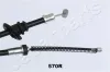 Seilzug, Feststellbremse hinten JAPANPARTS BC-570R Bild Seilzug, Feststellbremse hinten JAPANPARTS BC-570R