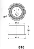 Riemenspanner, Zahnriemen JAPANPARTS BE-515 Bild Riemenspanner, Zahnriemen JAPANPARTS BE-515