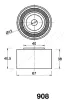 Riemenspanner, Zahnriemen JAPANPARTS BE-908 Bild Riemenspanner, Zahnriemen JAPANPARTS BE-908