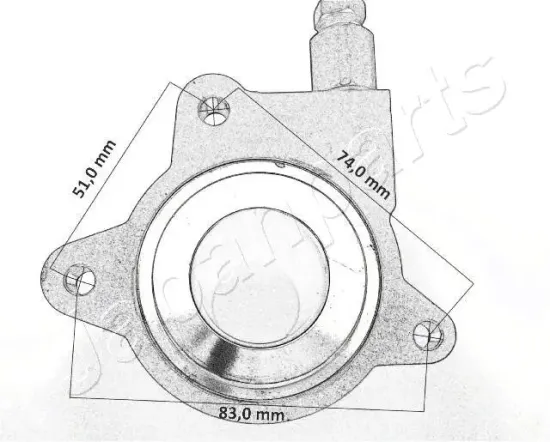 Ausrücklager JAPANPARTS CF-H08 Bild Ausrücklager JAPANPARTS CF-H08