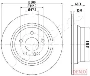 Bremsscheibe JAPANPARTS DP-0513C