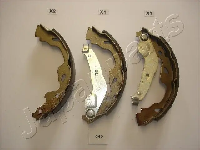 Bremsbackensatz Hinterachse JAPANPARTS GF-212AF