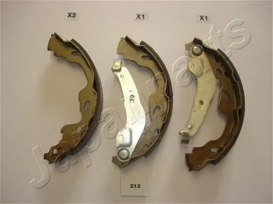 Bremsbackensatz Hinterachse JAPANPARTS GF-212AF Bild Bremsbackensatz Hinterachse JAPANPARTS GF-212AF