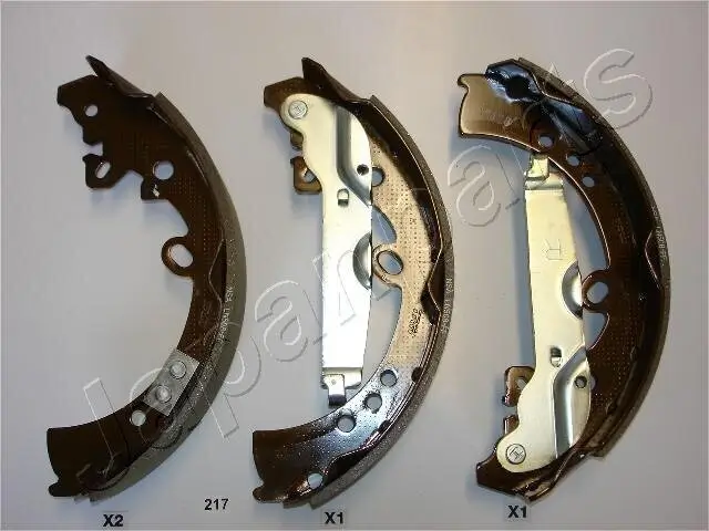 Bremsbackensatz Hinterachse JAPANPARTS GF-217AF