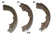 Bremsbackensatz Hinterachse JAPANPARTS GF-219AF