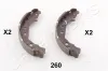 Bremsbackensatz Hinterachse JAPANPARTS GF-260AF
