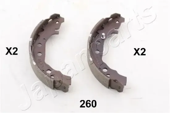 Bremsbackensatz Hinterachse JAPANPARTS GF-260AF Bild Bremsbackensatz Hinterachse JAPANPARTS GF-260AF