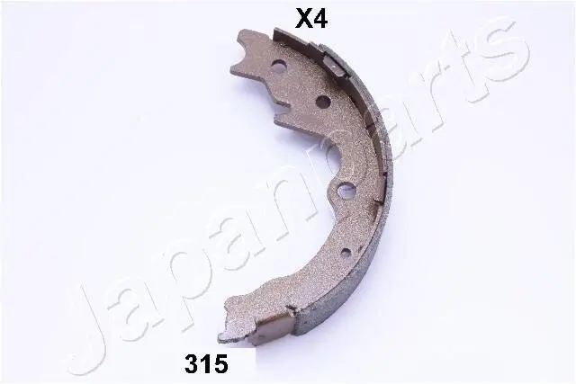 Bremsbackensatz Hinterachse JAPANPARTS GF-315AF