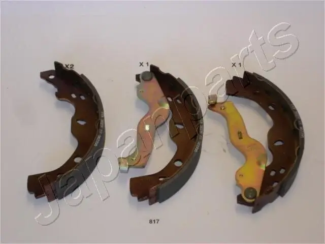 Bremsbackensatz Hinterachse JAPANPARTS GF-817AF