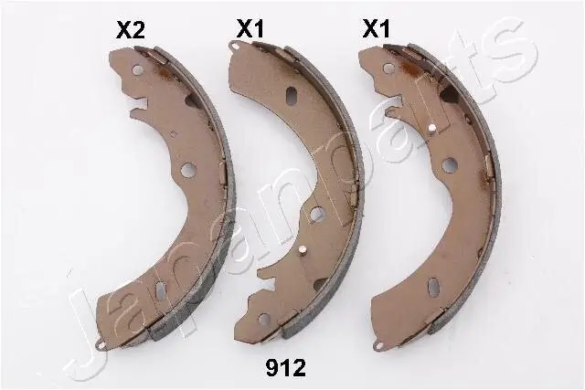 Bremsbackensatz Hinterachse JAPANPARTS GF-912AF