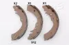 Bremsbackensatz Hinterachse JAPANPARTS GF-912AF