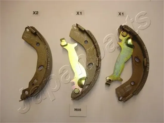 Bremsbackensatz Hinterachse JAPANPARTS GF-H05AF Bild Bremsbackensatz Hinterachse JAPANPARTS GF-H05AF