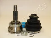 Gelenksatz, Antriebswelle radseitig JAPANPARTS GI-551