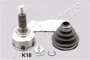 Gelenksatz, Antriebswelle radseitig JAPANPARTS GI-K18