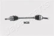 Antriebswelle links JAPANPARTS GI-W28