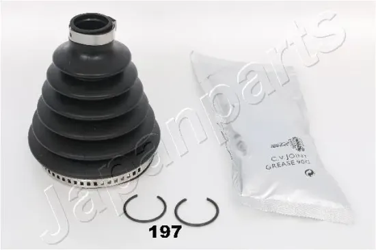 Faltenbalgsatz, Antriebswelle radseitig JAPANPARTS KB-197 Bild Faltenbalgsatz, Antriebswelle radseitig JAPANPARTS KB-197