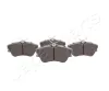 Bremsbelagsatz, Scheibenbremse Vorderachse JAPANPARTS PA-0088AF Bild Bremsbelagsatz, Scheibenbremse Vorderachse JAPANPARTS PA-0088AF