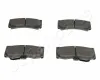 Bremsbelagsatz, Scheibenbremse Vorderachse JAPANPARTS PA-008AF Bild Bremsbelagsatz, Scheibenbremse Vorderachse JAPANPARTS PA-008AF