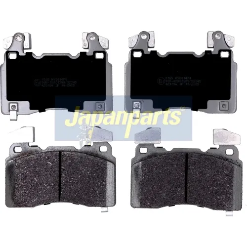 Bremsbelagsatz, Scheibenbremse Vorderachse JAPANPARTS PA-0165AF Bild Bremsbelagsatz, Scheibenbremse Vorderachse JAPANPARTS PA-0165AF