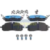 Bremsbelagsatz, Scheibenbremse Vorderachse JAPANPARTS PA-0166AF