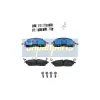 Bremsbelagsatz, Scheibenbremse Vorderachse JAPANPARTS PA-0166AF Bild Bremsbelagsatz, Scheibenbremse Vorderachse JAPANPARTS PA-0166AF