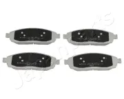 Bremsbelagsatz, Scheibenbremse Vorderachse JAPANPARTS PA-018AF