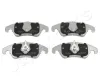 Bremsbelagsatz, Scheibenbremse Vorderachse JAPANPARTS PA-0309AF Bild Bremsbelagsatz, Scheibenbremse Vorderachse JAPANPARTS PA-0309AF
