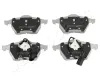 Bremsbelagsatz, Scheibenbremse Vorderachse JAPANPARTS PA-0313AF Bild Bremsbelagsatz, Scheibenbremse Vorderachse JAPANPARTS PA-0313AF