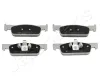 Bremsbelagsatz, Scheibenbremse Vorderachse JAPANPARTS PA-033AF