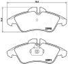 Bremsbelagsatz, Scheibenbremse JAPANPARTS PA-0537AF Bild Bremsbelagsatz, Scheibenbremse JAPANPARTS PA-0537AF