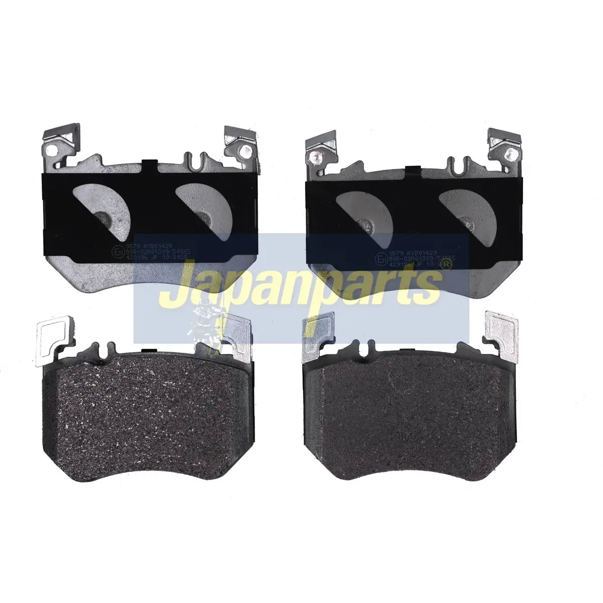 Bremsbelagsatz, Scheibenbremse Vorderachse JAPANPARTS PA-0579AF