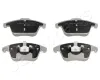 Bremsbelagsatz, Scheibenbremse Vorderachse JAPANPARTS PA-0611AF Bild Bremsbelagsatz, Scheibenbremse Vorderachse JAPANPARTS PA-0611AF