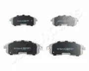Bremsbelagsatz, Scheibenbremse Vorderachse JAPANPARTS PA-143AF