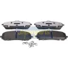 Bremsbelagsatz, Scheibenbremse Vorderachse JAPANPARTS PA-2043AF