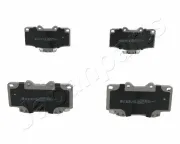 Bremsbelagsatz, Scheibenbremse Vorderachse JAPANPARTS PA-254AF