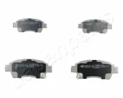 Bremsbelagsatz, Scheibenbremse Vorderachse JAPANPARTS PA-281AF