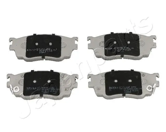 Bremsbelagsatz, Scheibenbremse Vorderachse JAPANPARTS PA-318AF