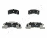 Bremsbelagsatz, Scheibenbremse Vorderachse JAPANPARTS PA-609AF