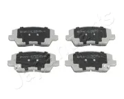 Bremsbelagsatz, Scheibenbremse Vorderachse JAPANPARTS PA-K33AF