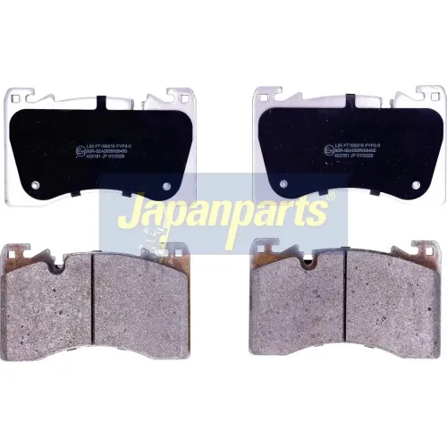 Bremsbelagsatz, Scheibenbremse Vorderachse JAPANPARTS PA-L25AF Bild Bremsbelagsatz, Scheibenbremse Vorderachse JAPANPARTS PA-L25AF