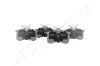 Bremsbelagsatz, Scheibenbremse Hinterachse JAPANPARTS PP-0018AF